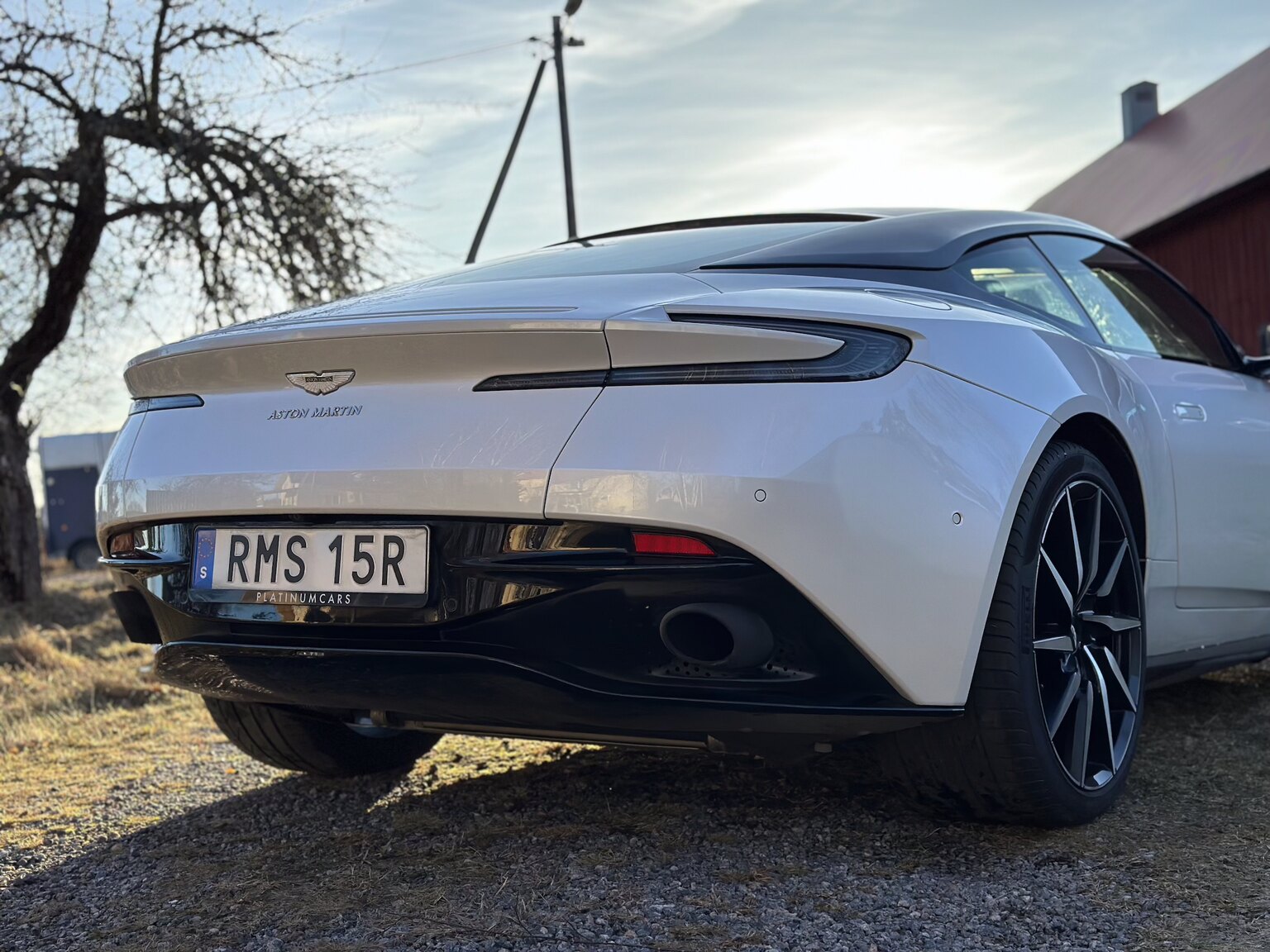 Exterior image of 2018 Aston Martin DB11