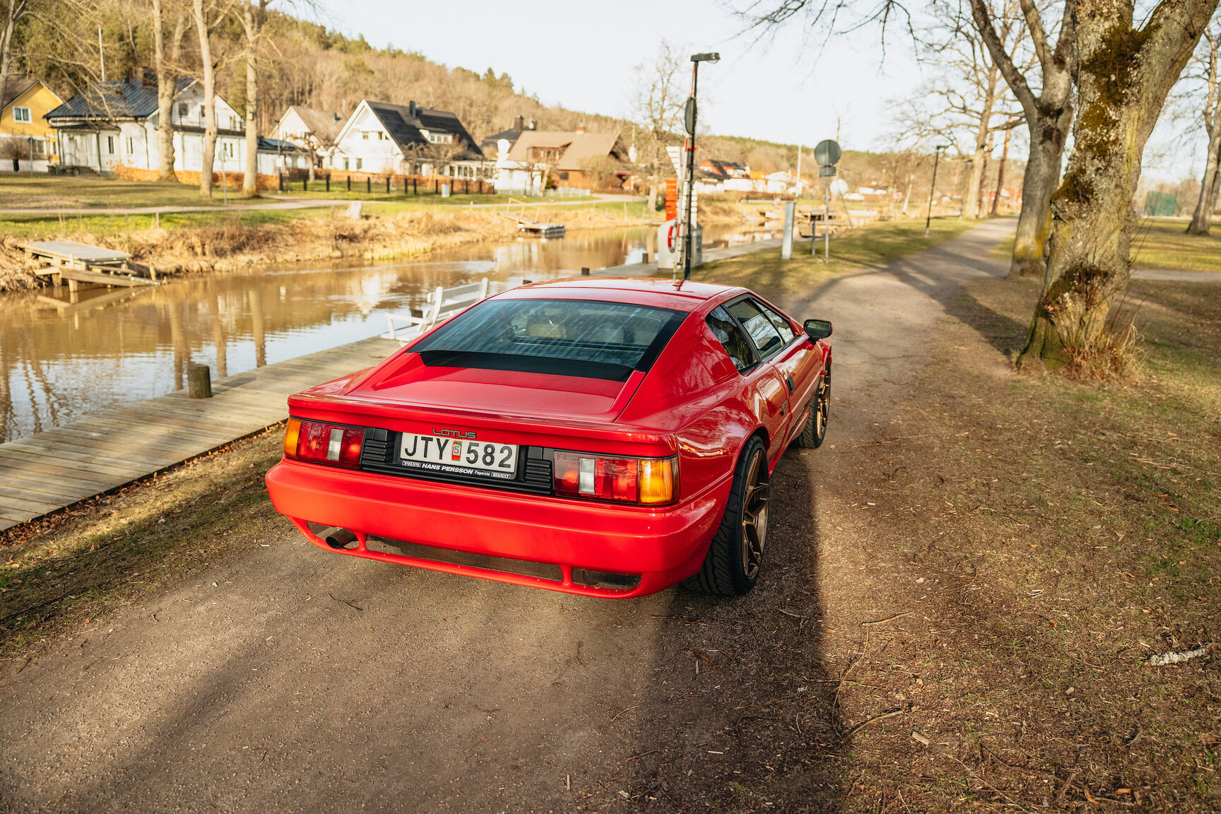 Exteriörbild på 1989 Lotus Esprit Turbo 
