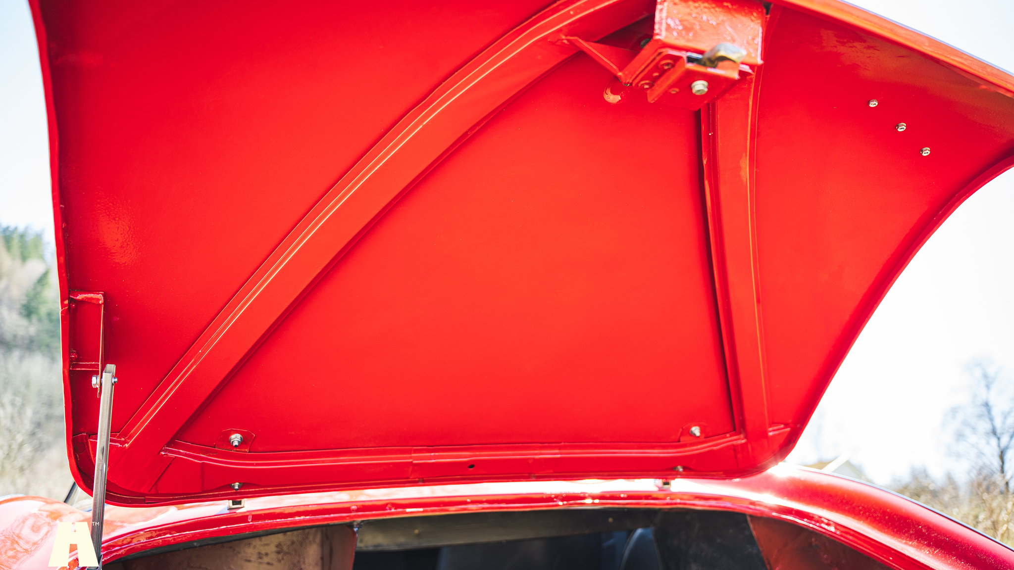 Interiörbild 1954 Austin Healey 100 BN1 (42)