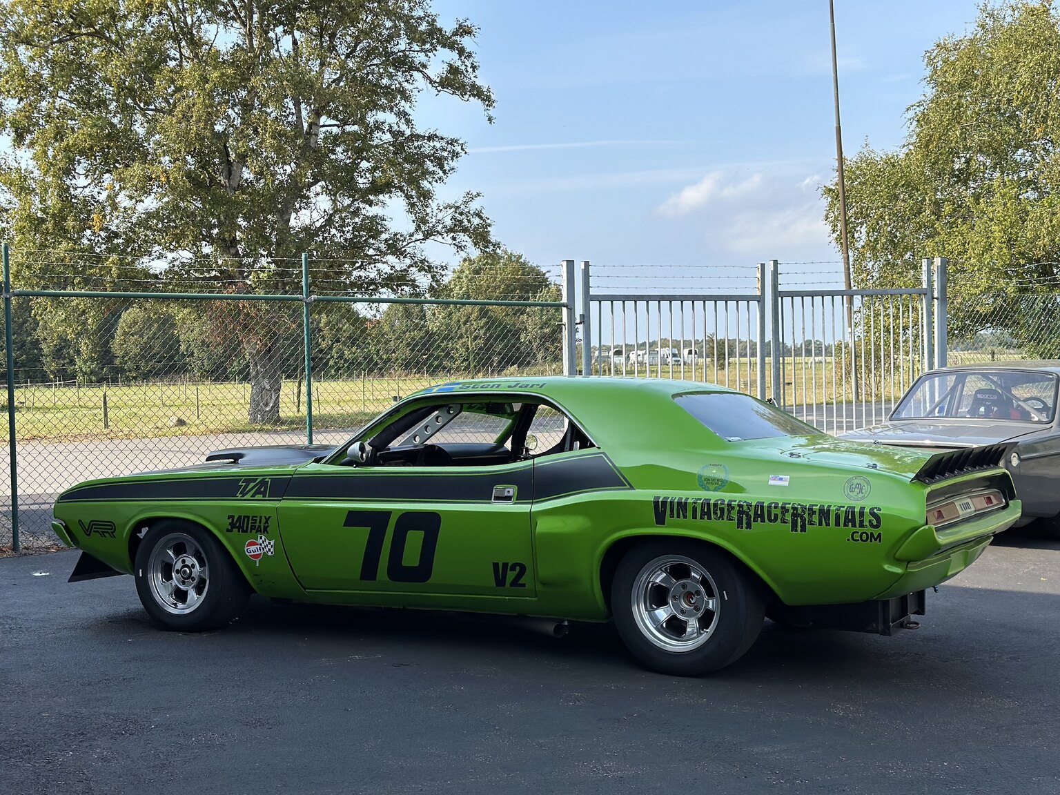 Exteriörbild på 1970 Dodge Challenger Race Car