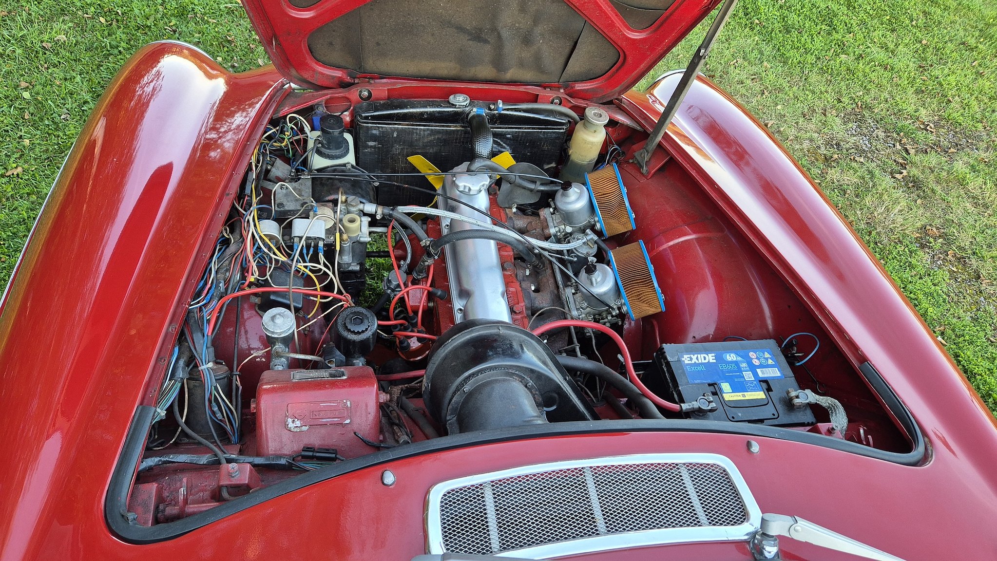 1968 Volvo P1800S, Mekanik