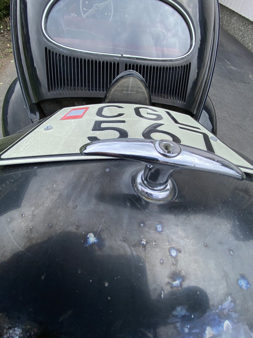 Aussenfoto 1955 Volkswagen Beetle 1200