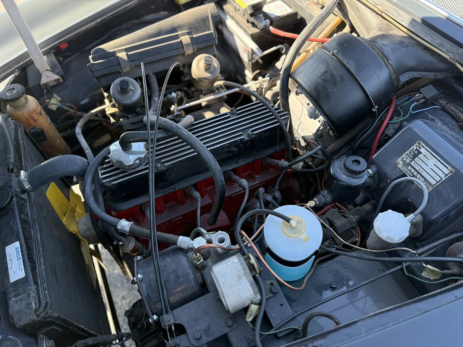 1966 Volvo P 1800S (1), Mekanik