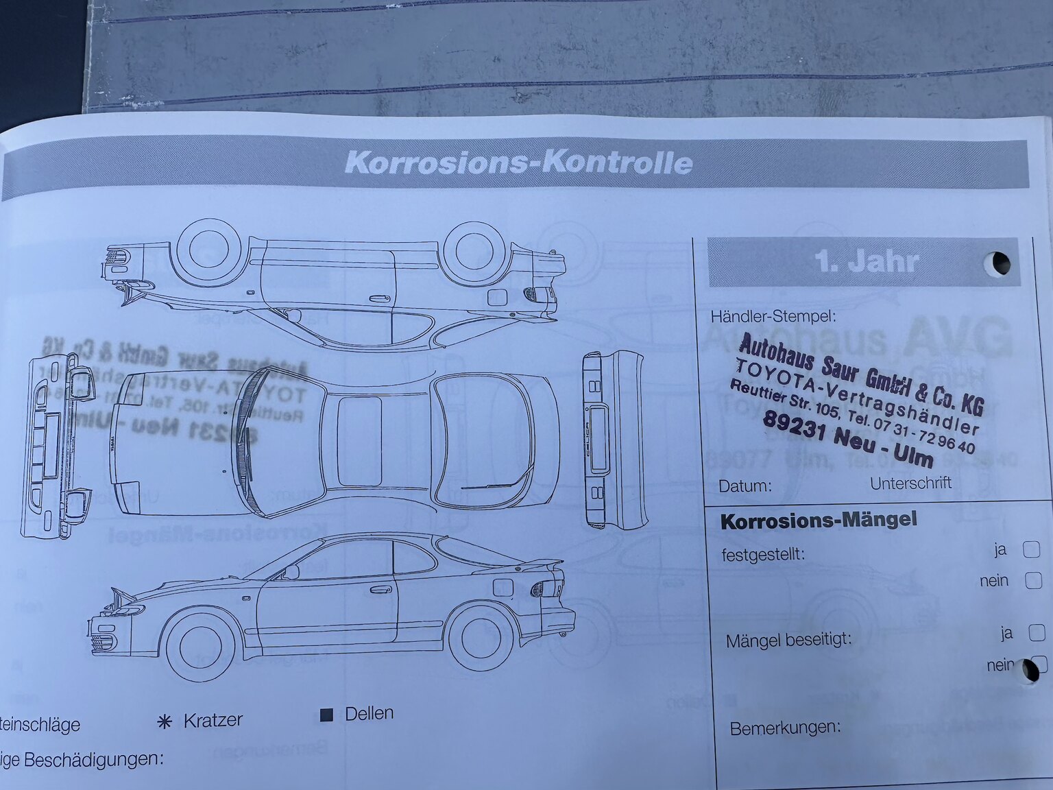 Dokumentation, 1992 Toyota Celica 2.0 turbo 4WD "Carlos Sainz"