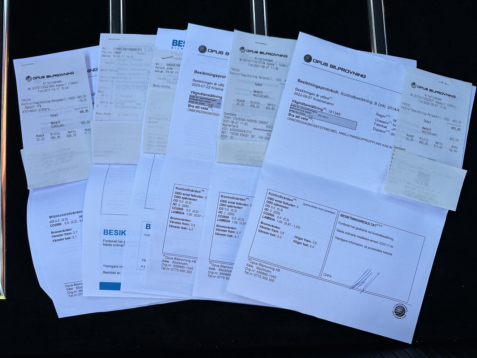 Dokumentation för 2007 Jaguar XKR