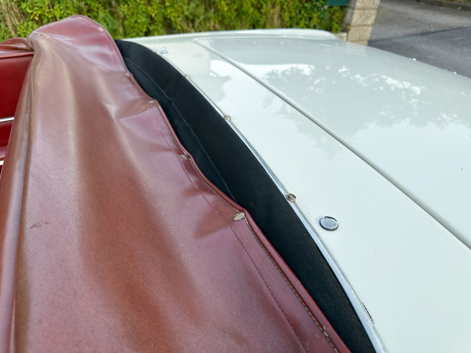 Exteriörbild på 1964 Lancia Flavia Vignale  