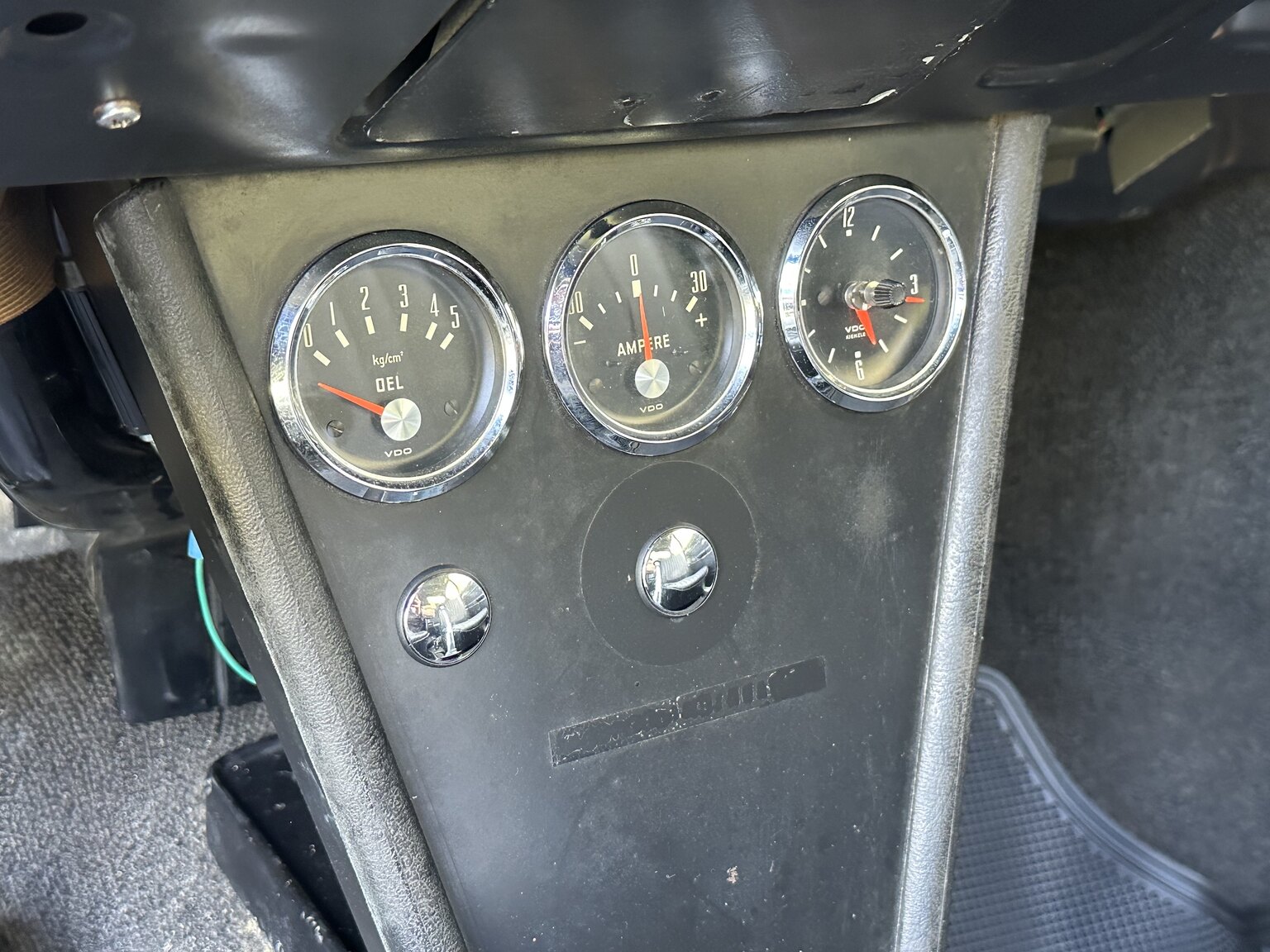 Interiörbild 1967 Opel Kadett B Rallye