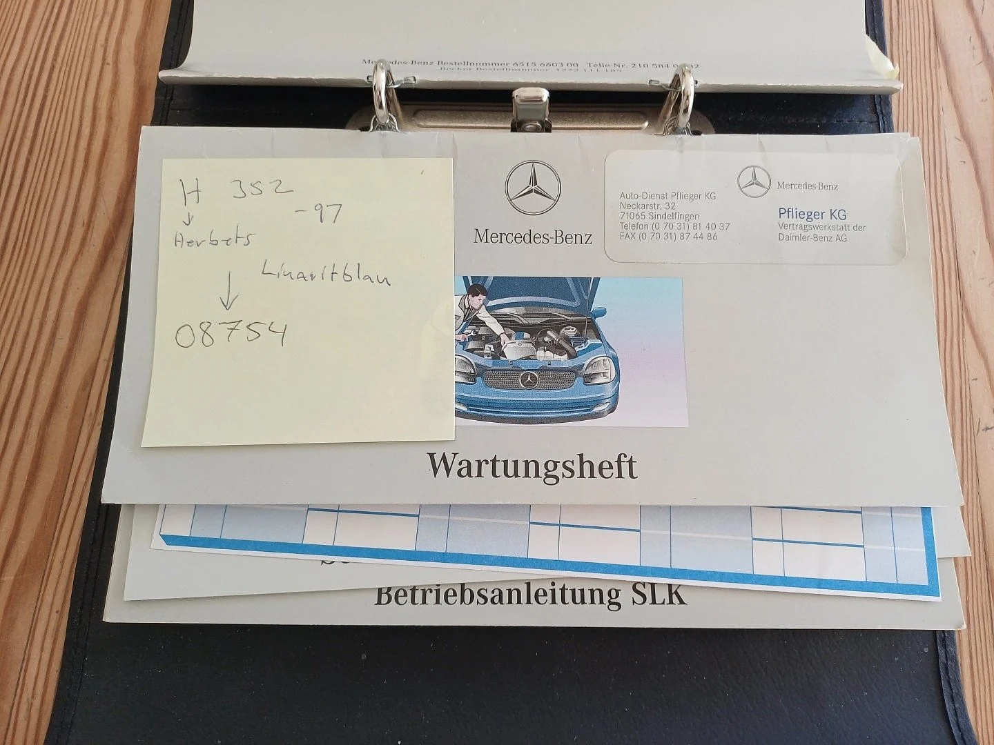 Dokumentation, 1997 Mercedes-Benz 230 SLK (7)