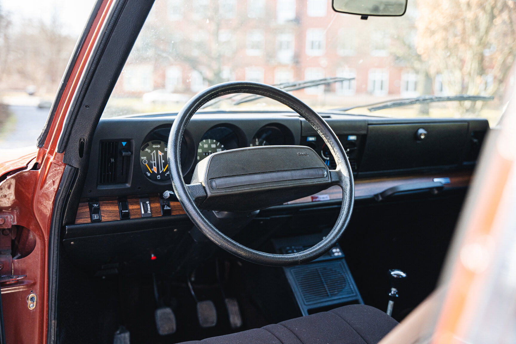 Innenraumfoto von 1974 SAAB 99 