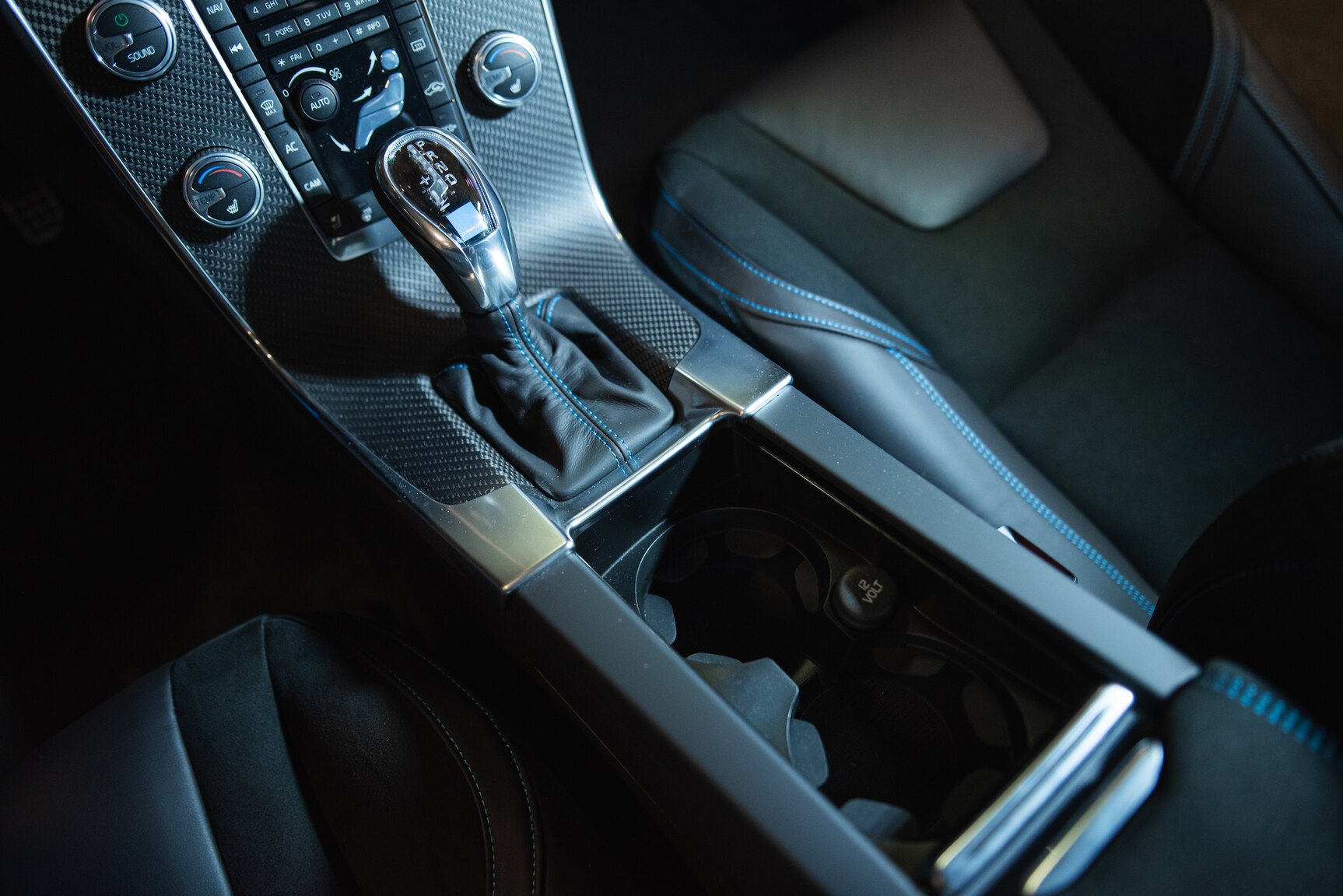 Interiörbild 2017 Volvo V60 Polestar T6 AWD