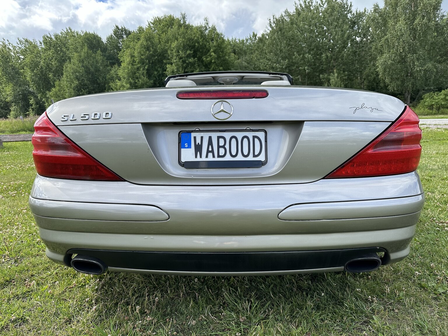 Aussenfoto 2003 Mercedes Benz SL 500