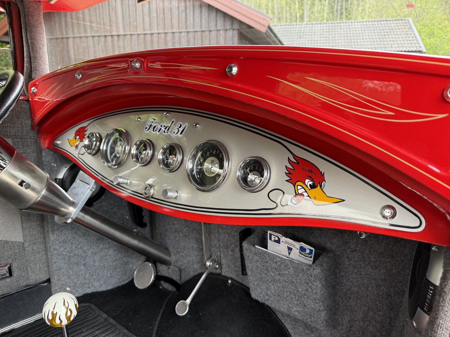 Interior image of 1931 Ford Model A Coupé Hot Rod