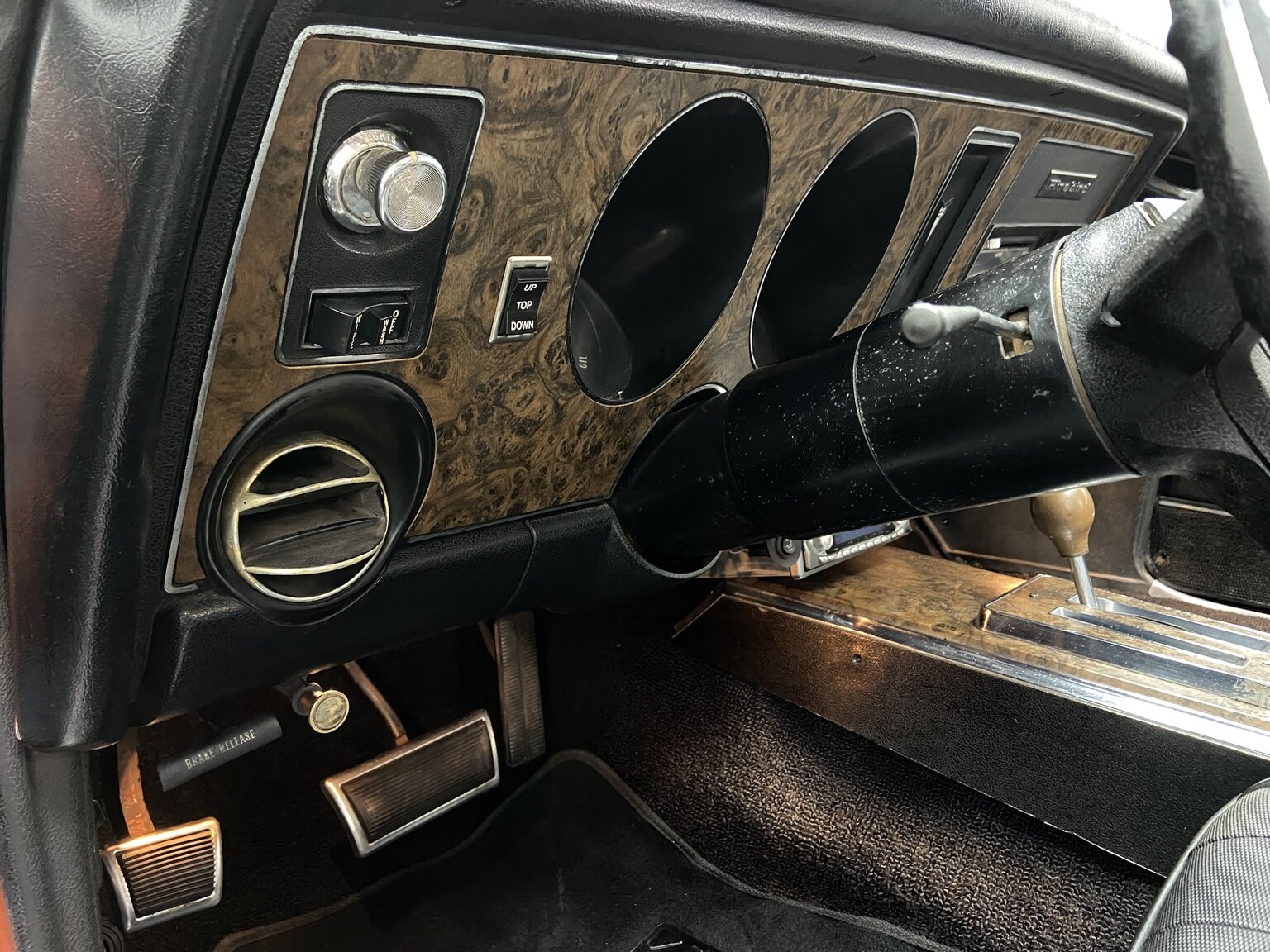 Interiörbild 1969 Pontiac Firebird