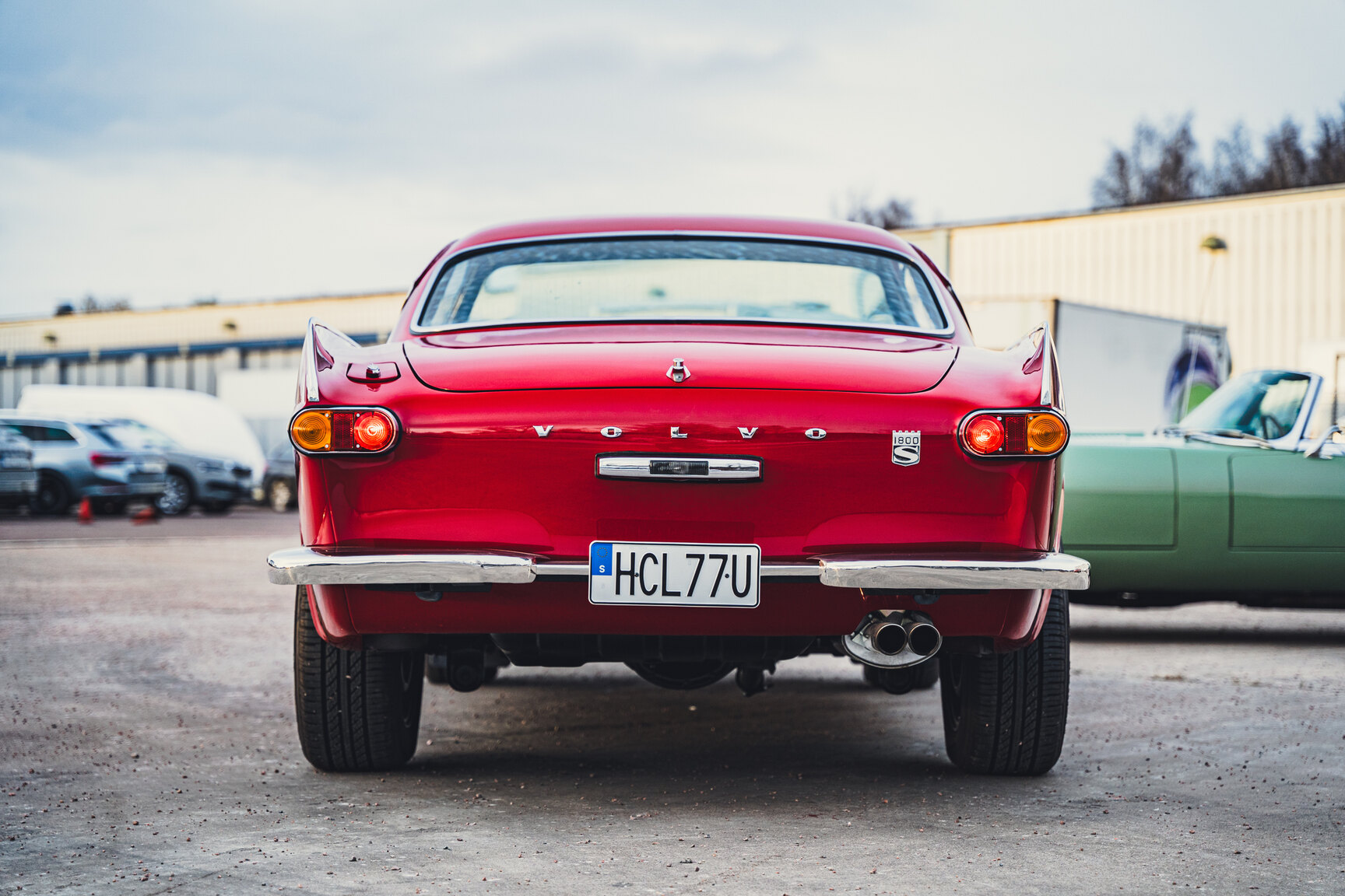 Exteriörbild på 1963 Volvo P1800 S