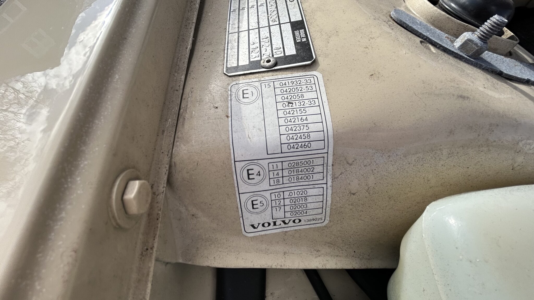 Image of 1987 Volvo 244 mechanics