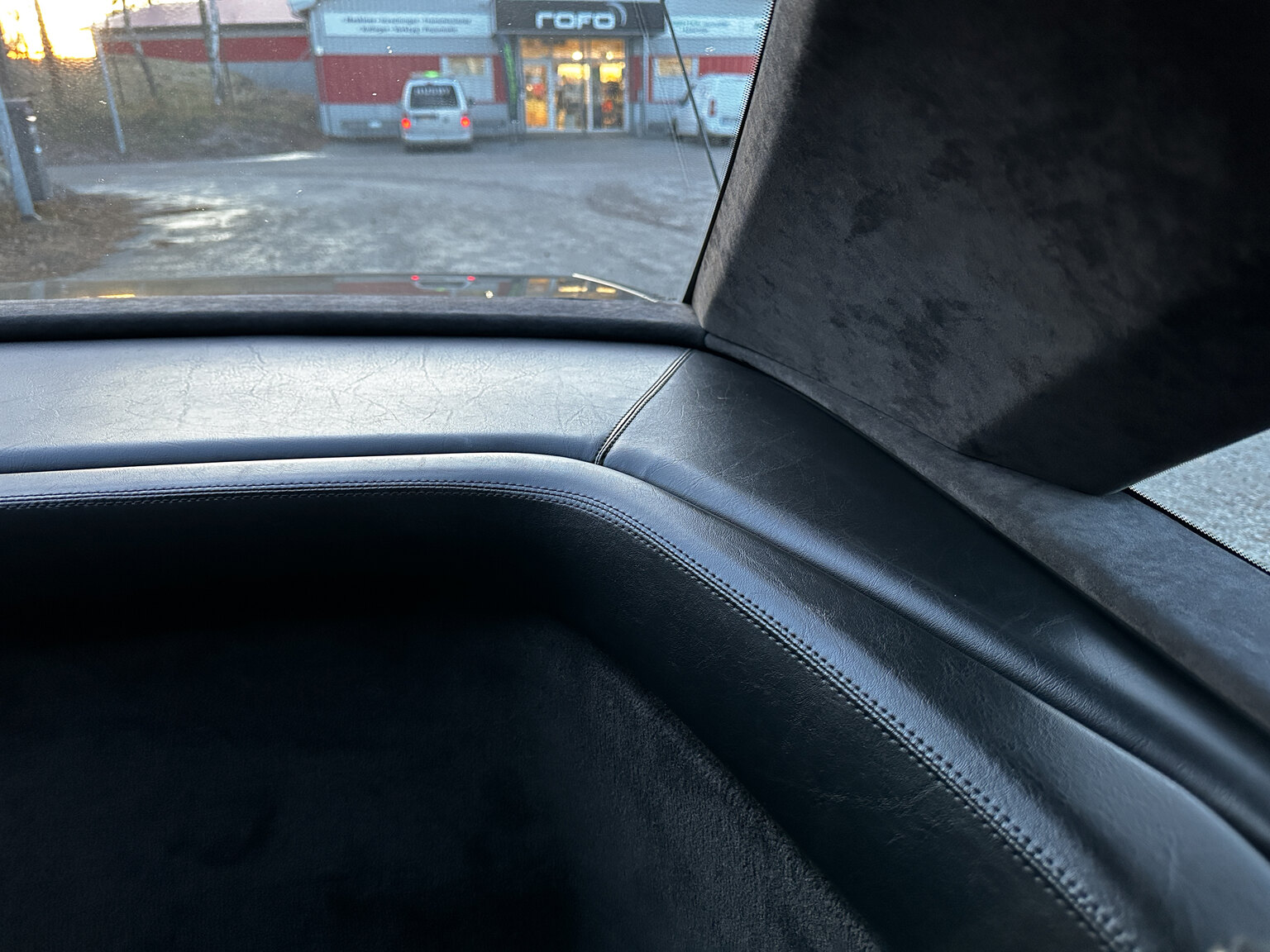 Interiörbild 1990 Mercedes-Benz SL500