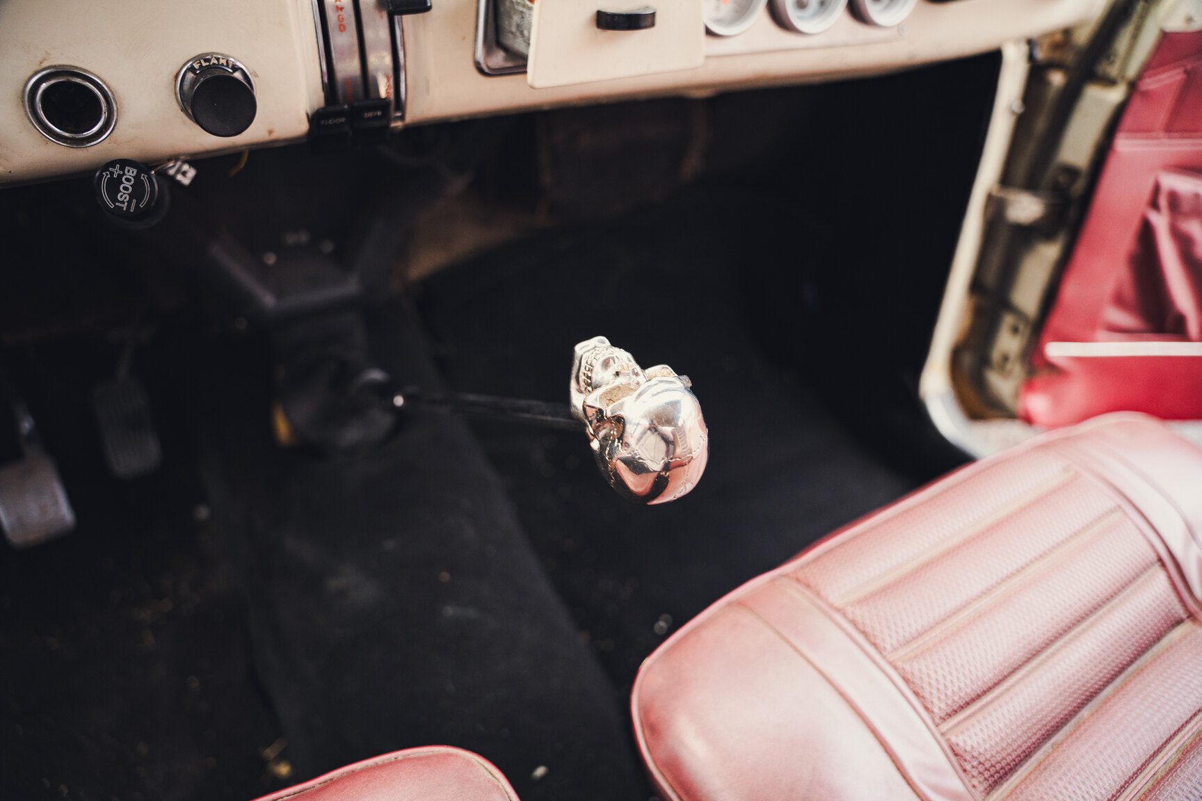 Interiörbild 1968 Volvo Amazon Turbo - Ett sista race
