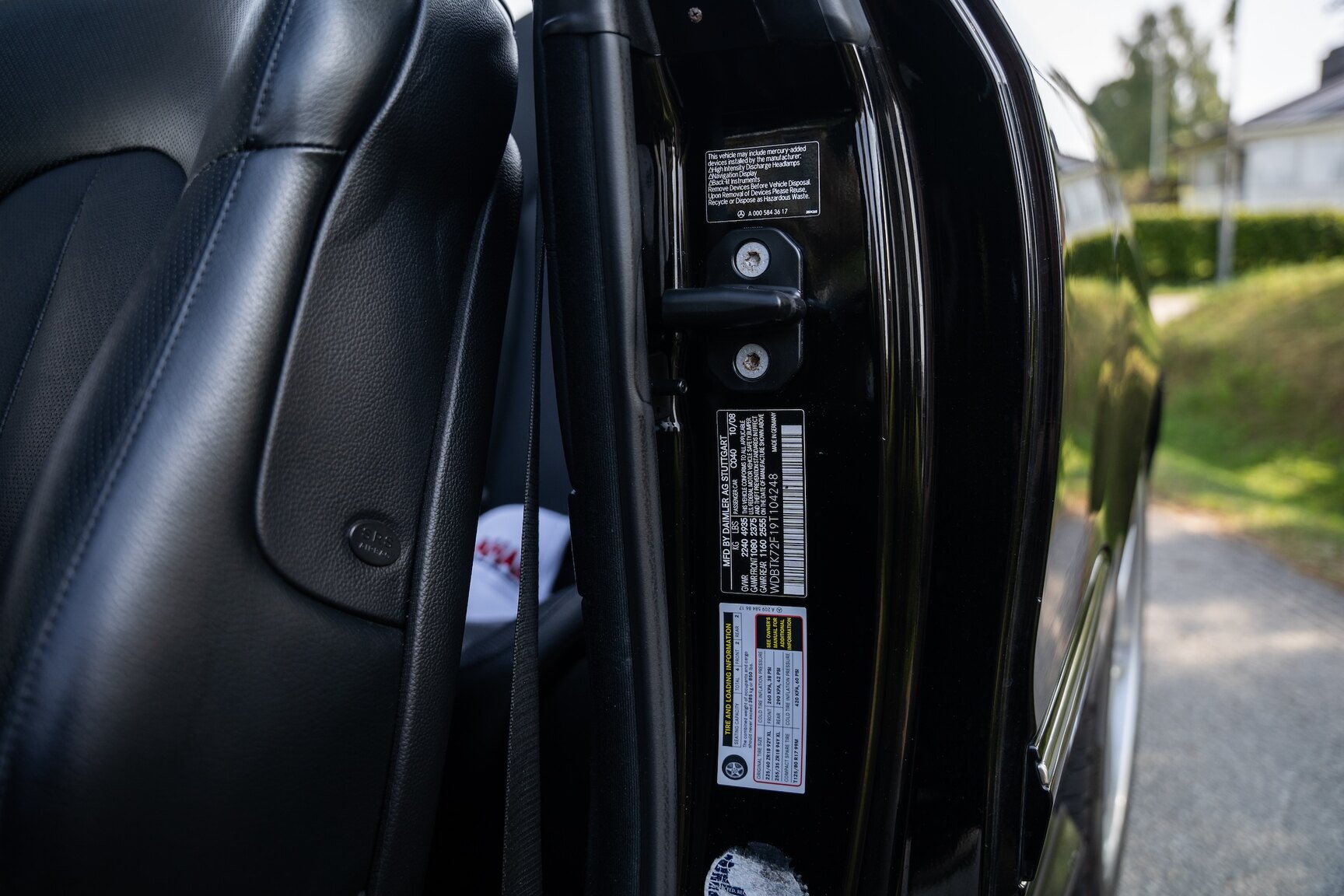 Interior image of 2009 Mercedes-Benz CLK 550