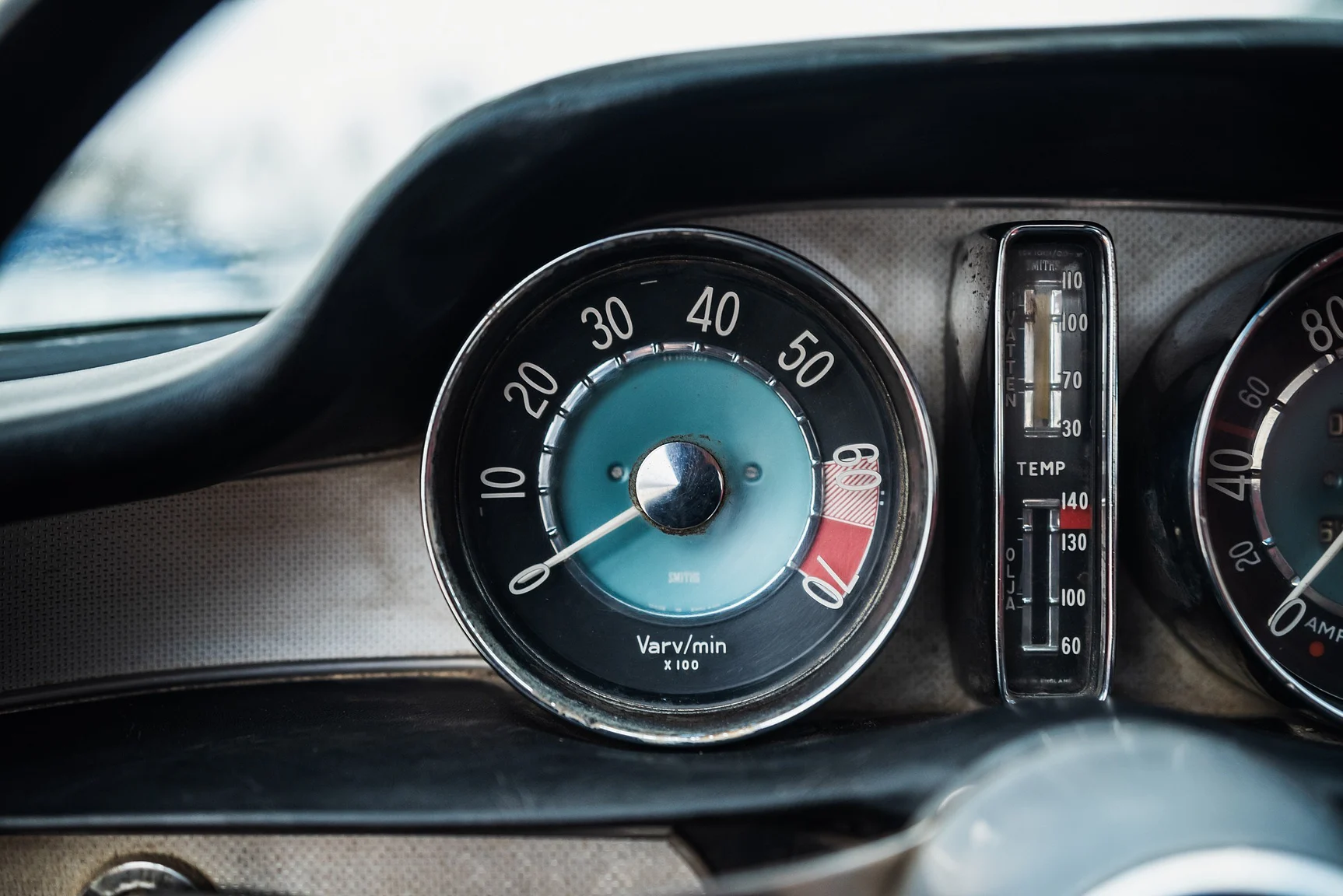 Innenraumfoto von 1964 Volvo P 1800S (25)