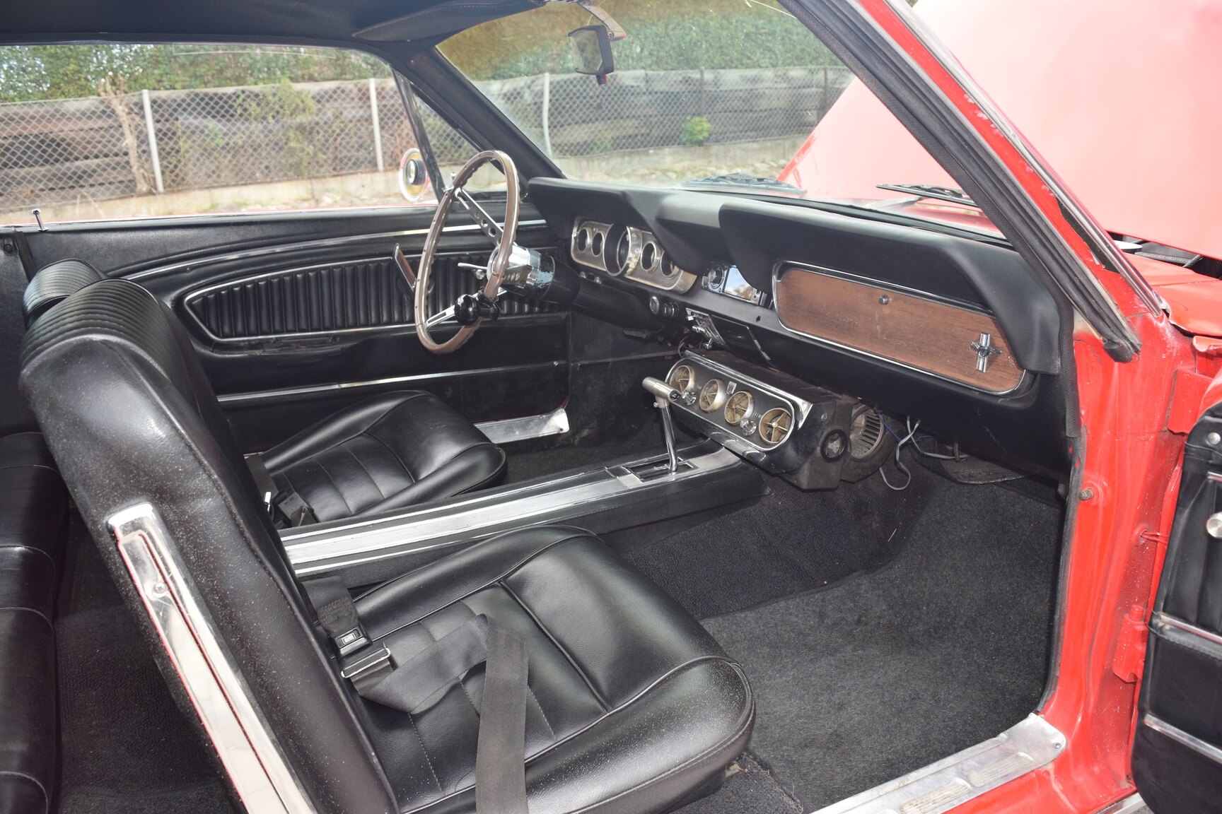 Interiörbild 1965 Ford Mustang 