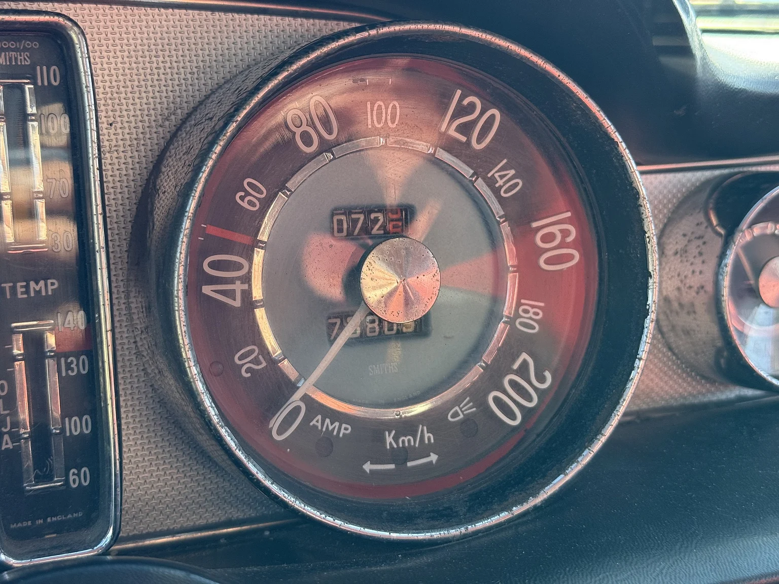 Innenraumfoto von 1966 Volvo P 1800S (17)