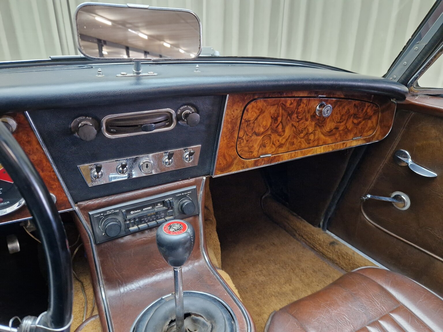 Innenraumfoto von Austin Healey