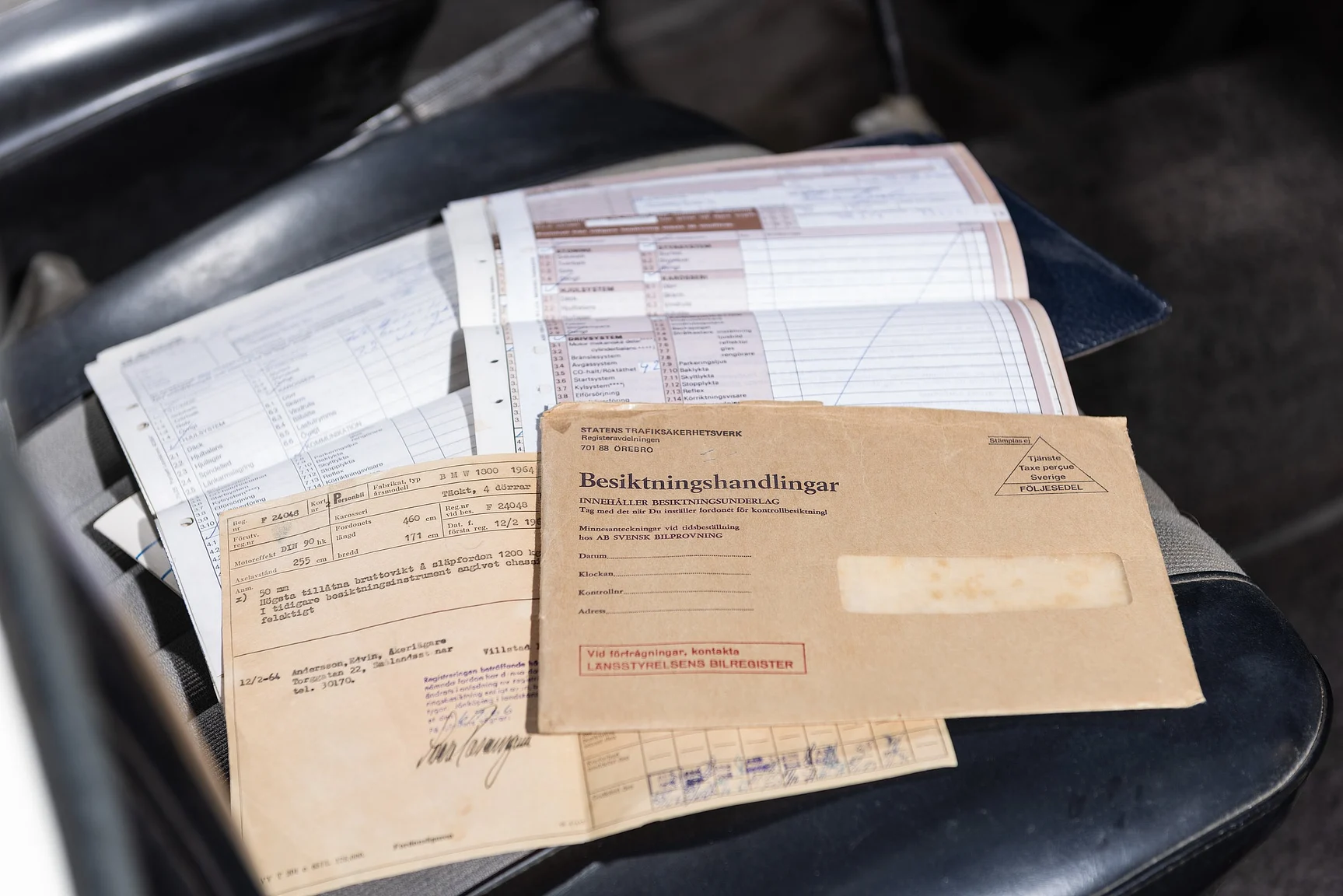 Documentation for 1964 BMW 1800 (4)