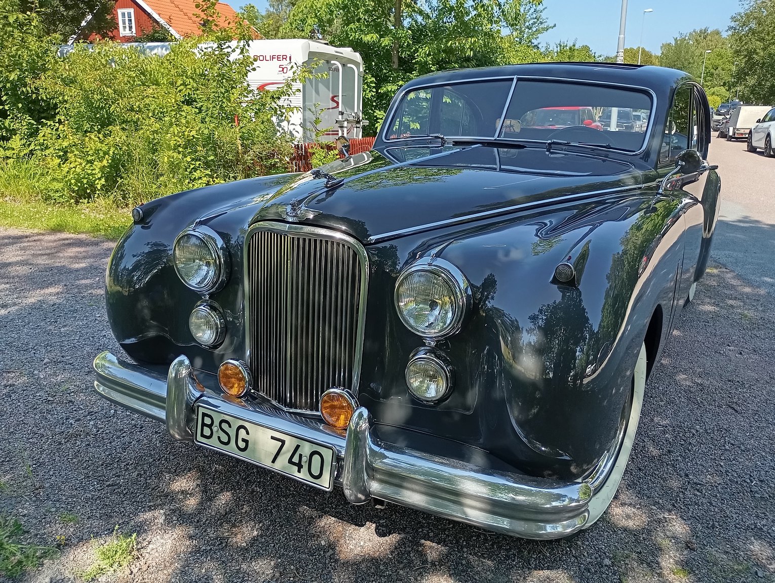 Exterior image of 1954 Jaguar Mark VII