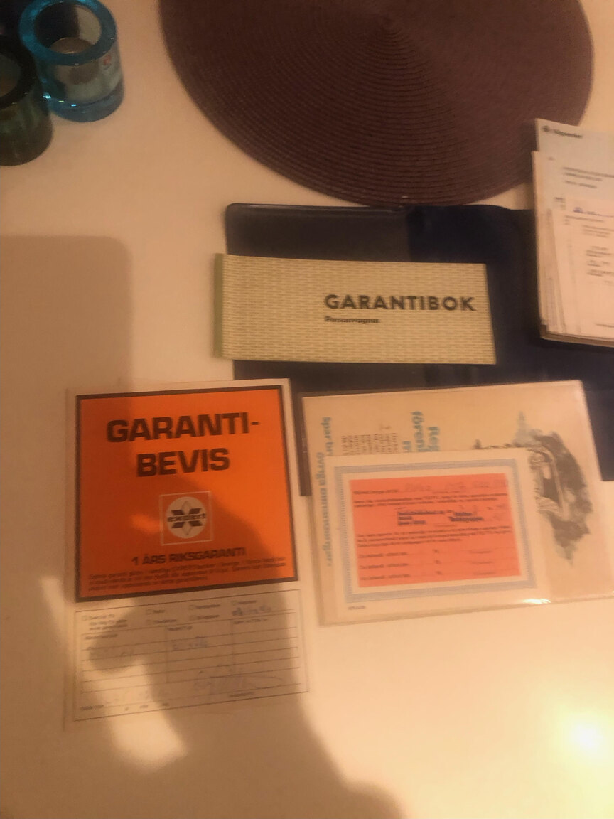 Documentation for 1973 Volvo 142