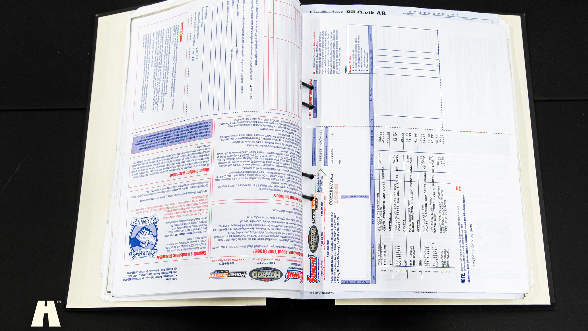 Documentation for 1968 Chevrolet Camaro Resto