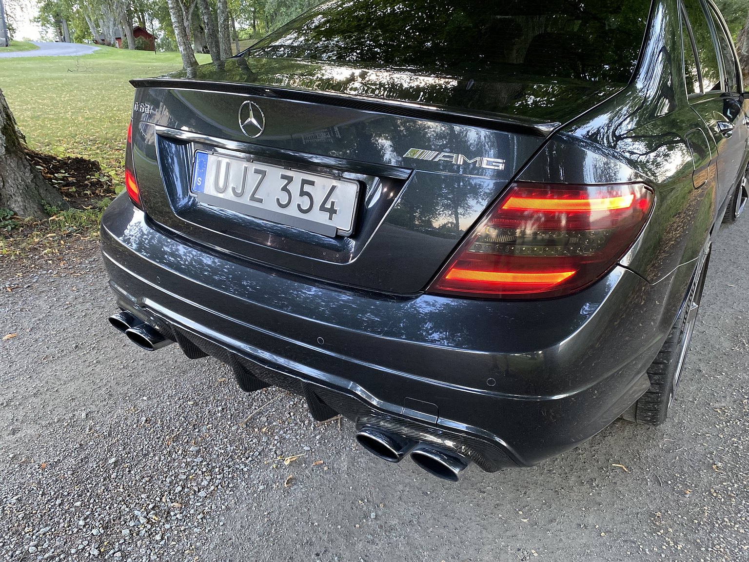 Exterior image of 2011 Mercedes-Benz C 63 AMG