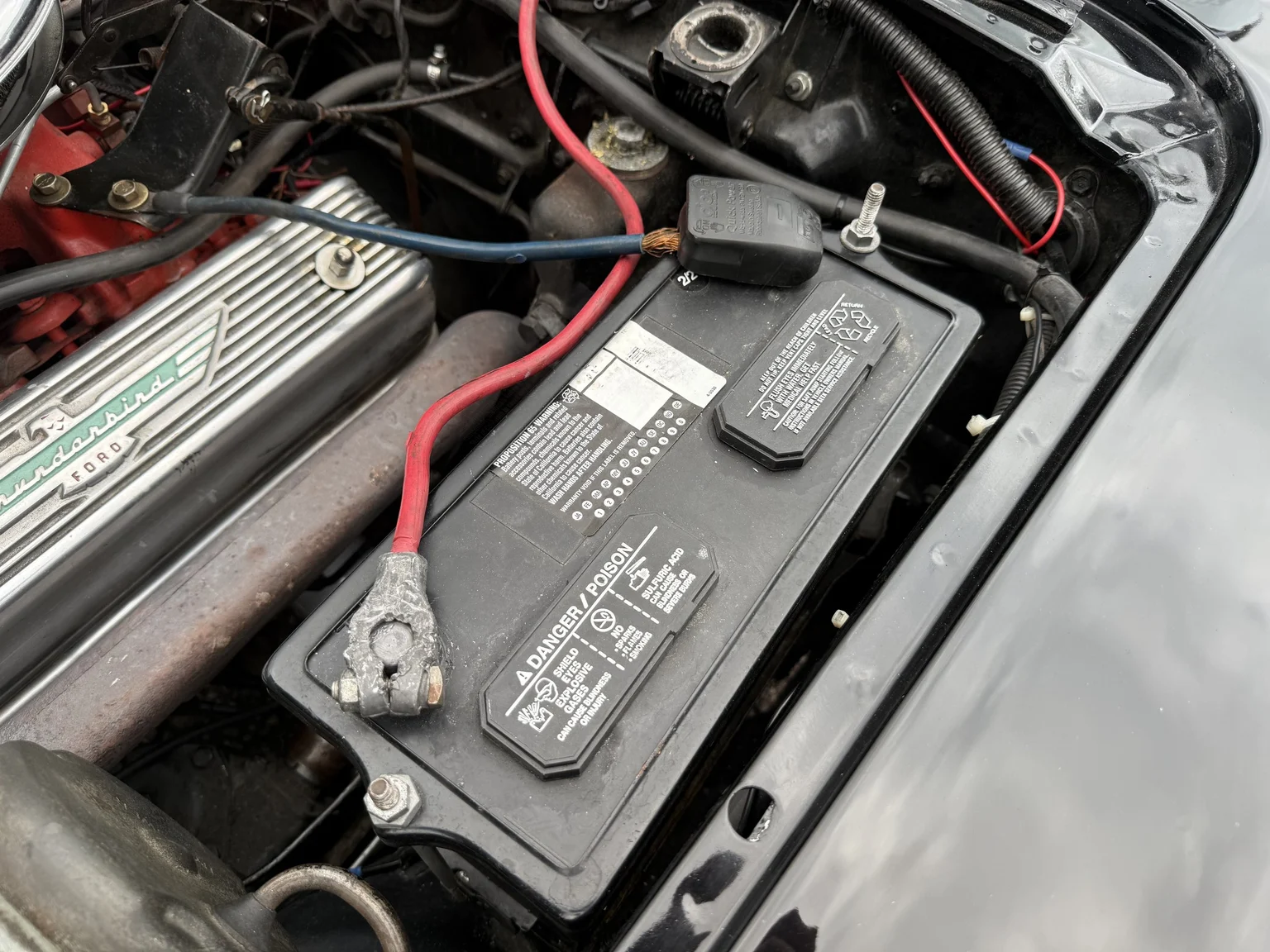 Image of 1957 Ford Thunderbird (23) mechanics