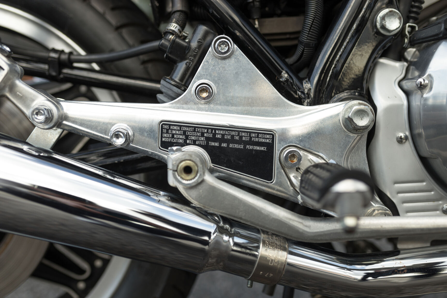 1980 Honda CBX 1000, Mekanik
