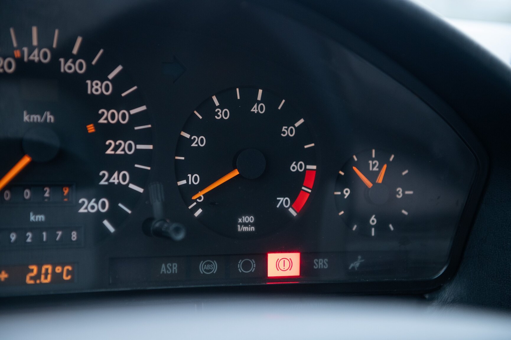 Interiörbild 1992 Mercedes-Benz 500 SE