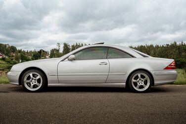 Exterior image of 2002 Mercedes-Benz CL 600