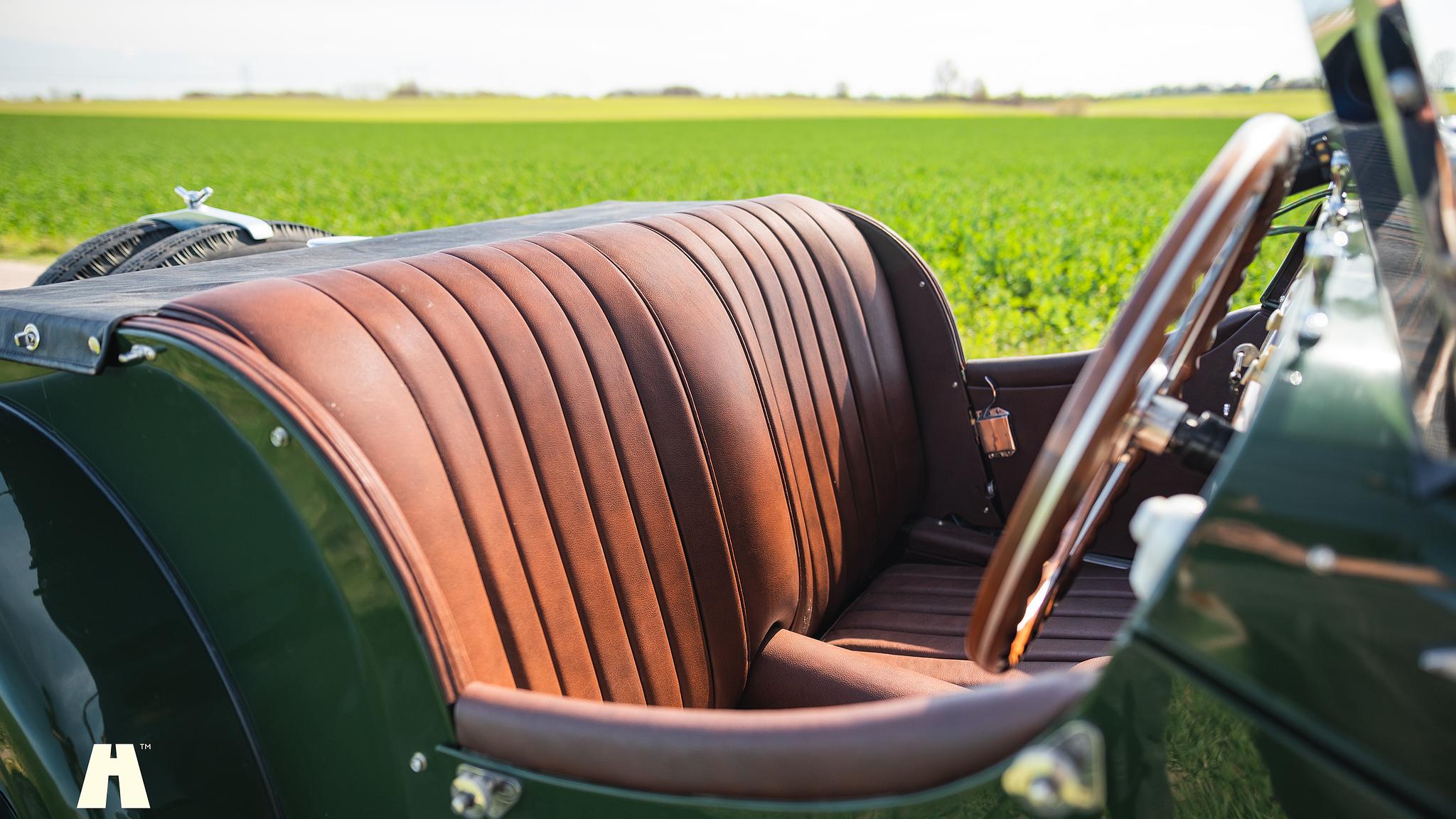 Interiörbild 1951 Morgan Plus 4 (17)