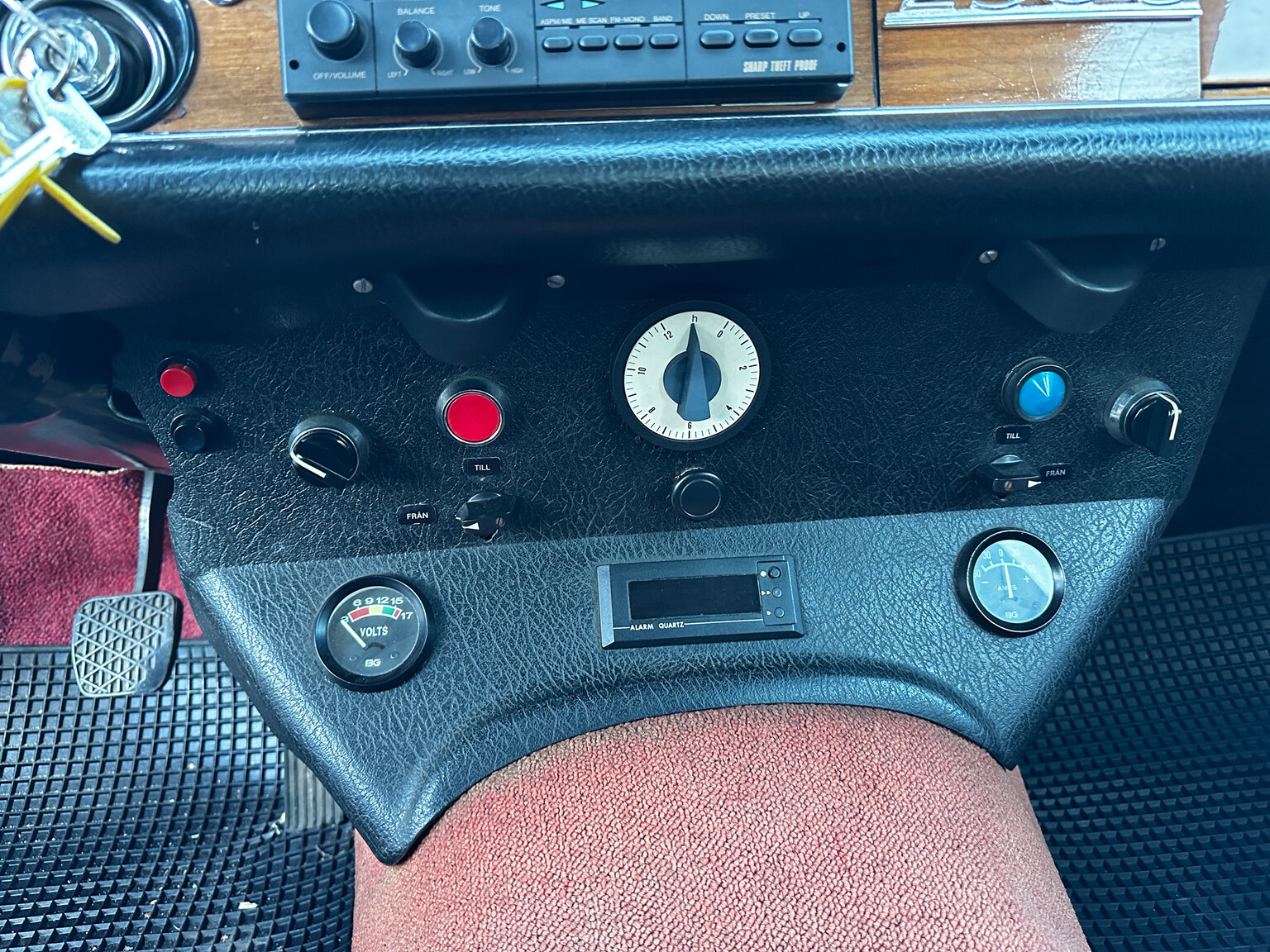 Innenraumfoto von 1967 Mercedes-Benz 250 S