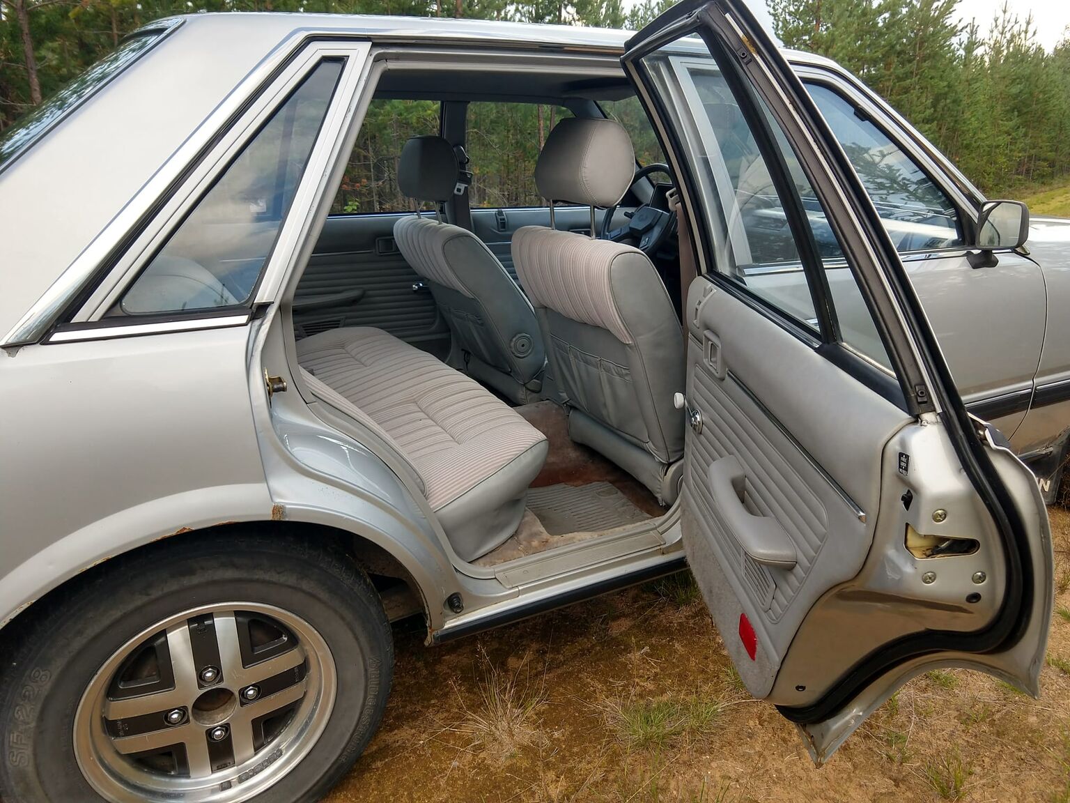 Interiörbild 1983 Datsun Laurel