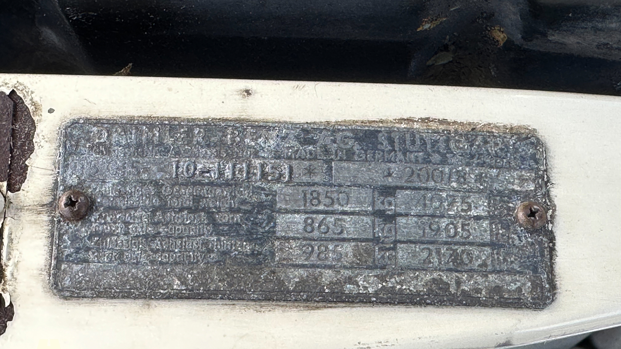 Image of 1972 Mercedes-Benz 200 mechanics