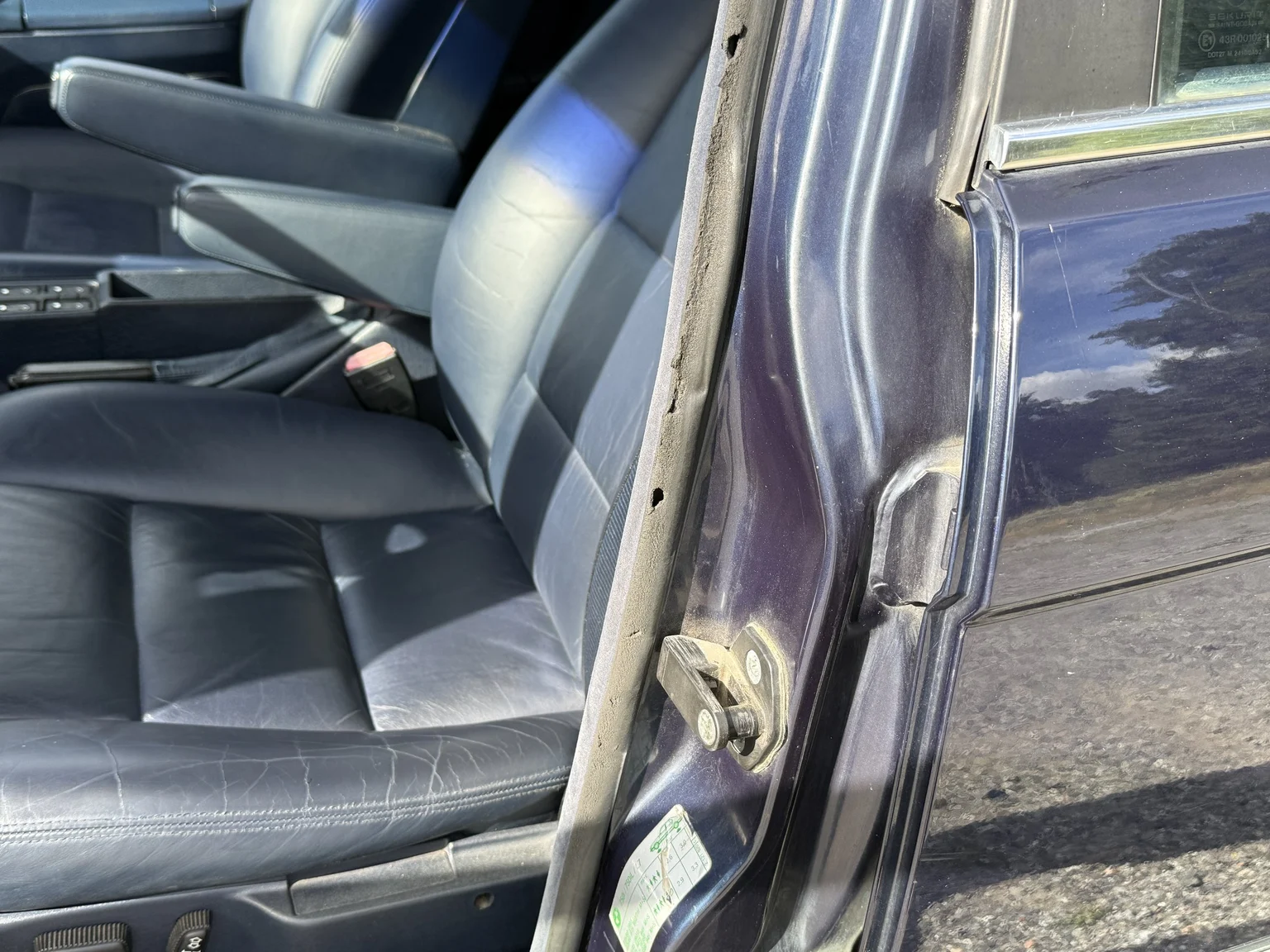 Innenraumfoto von 1990 BMW 750i (20)