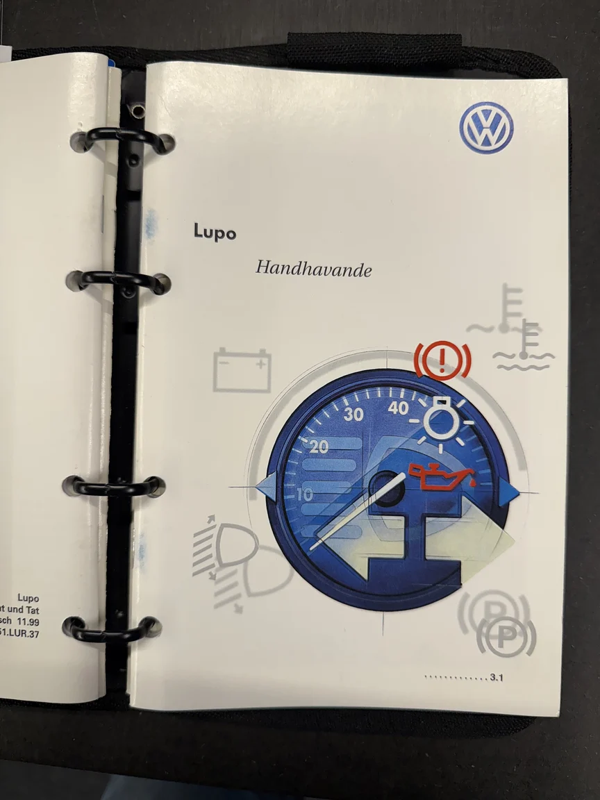 Dokumentation för 2000 VW LUPO GTI 2001 (12)