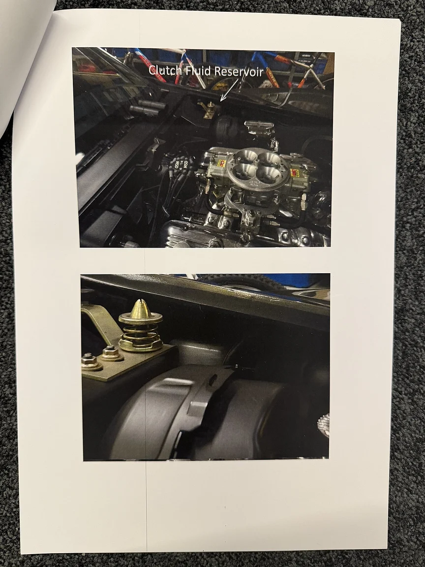 Dokumentation för 1971 Chevrolet Corvette Stingray Special 598 cui V8 795 hk (45)