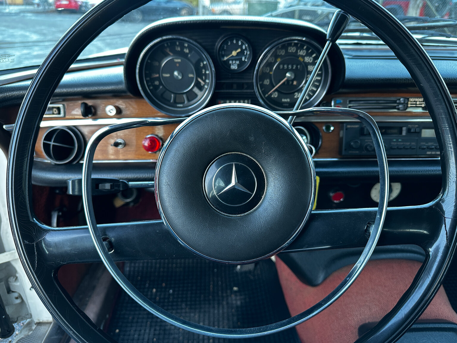 Interiörbild 1967 Mercedes-Benz 250 S