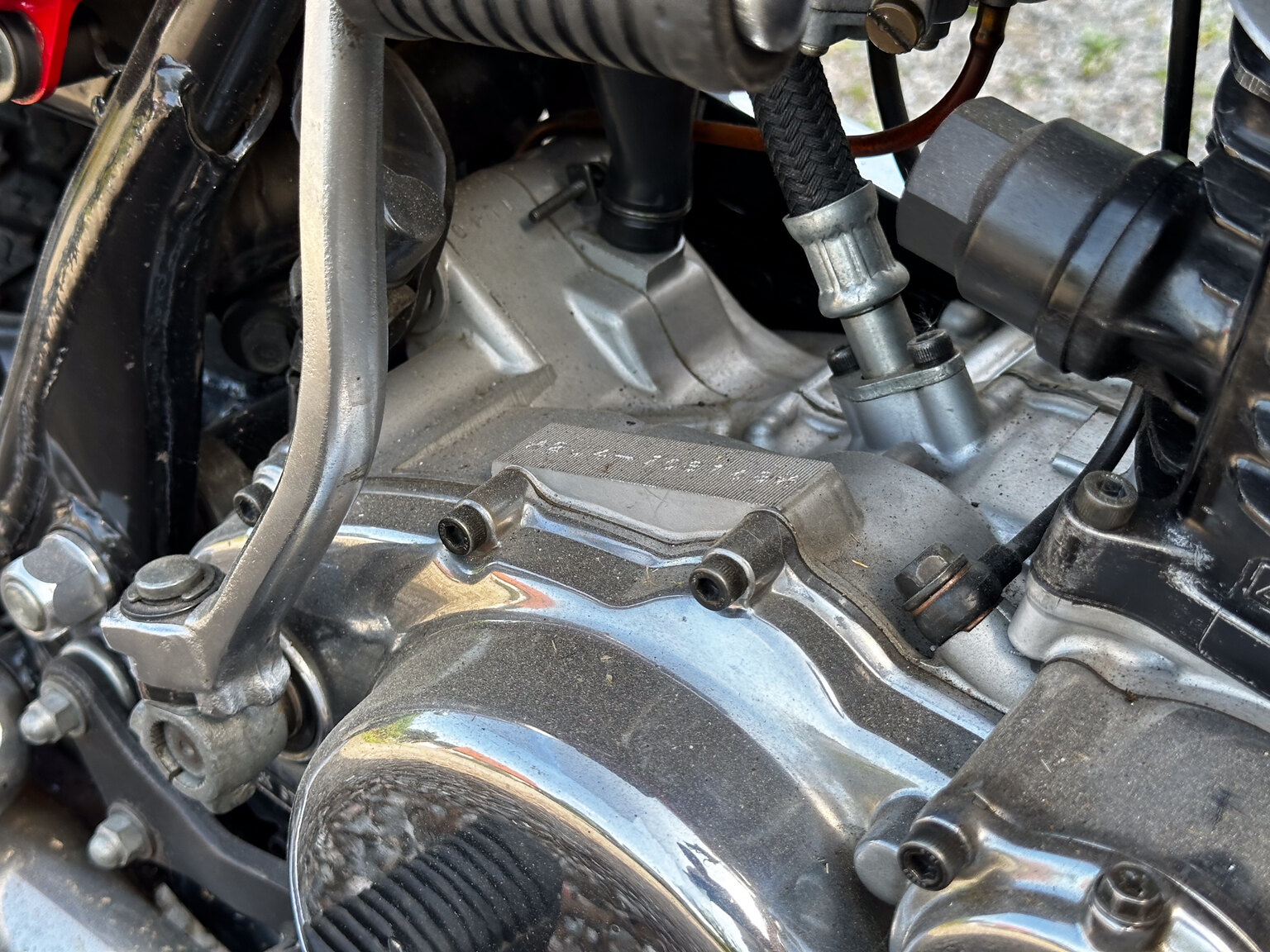 Image of 1979 Yamaha SR500 mechanics
