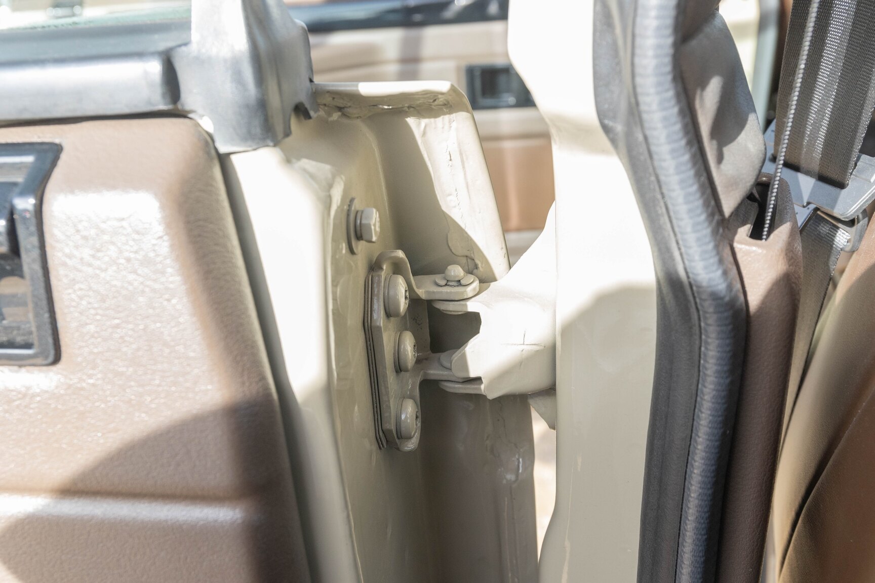 Innenraumfoto von 1991 Range Rover Restomod