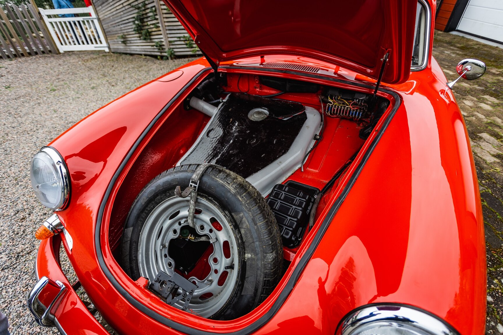 Image of 1962 Porsche 356 BT6 "Notchback" mechanics