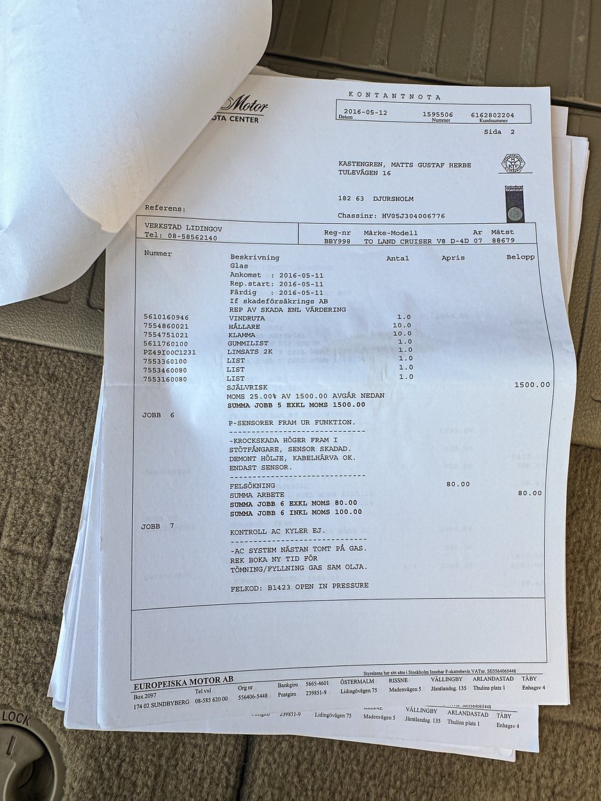 Documentation for 2008 Toyota Land Cruiser 4.5 4WD V8