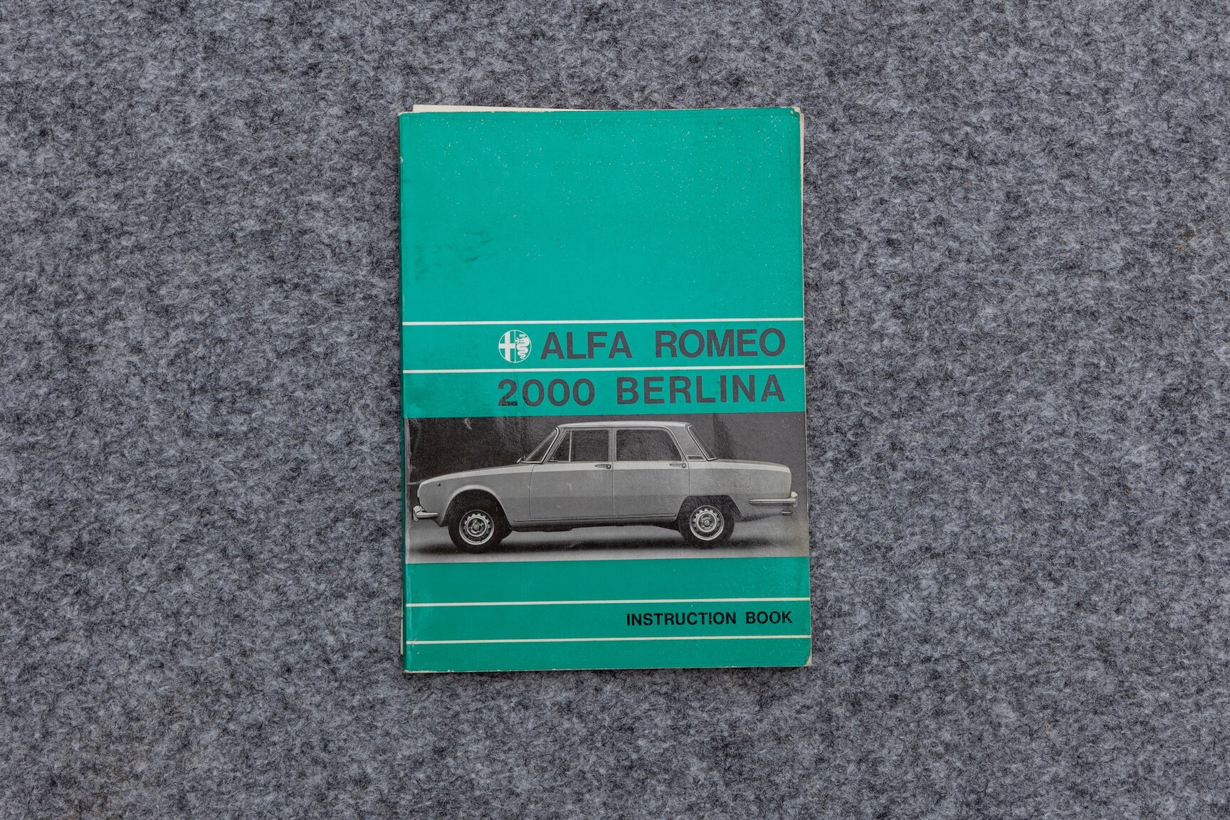 Documentation for 1974 Alfa Romeo Berlina 2000