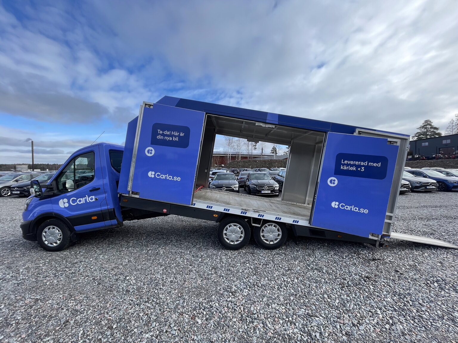 Aussenfoto 2022 Ford Transit fordonstransport