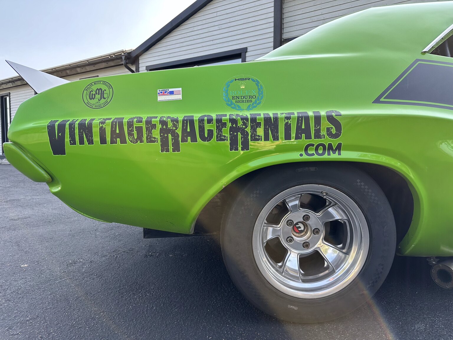 Exteriörbild på 1970 Dodge Challenger Race Car